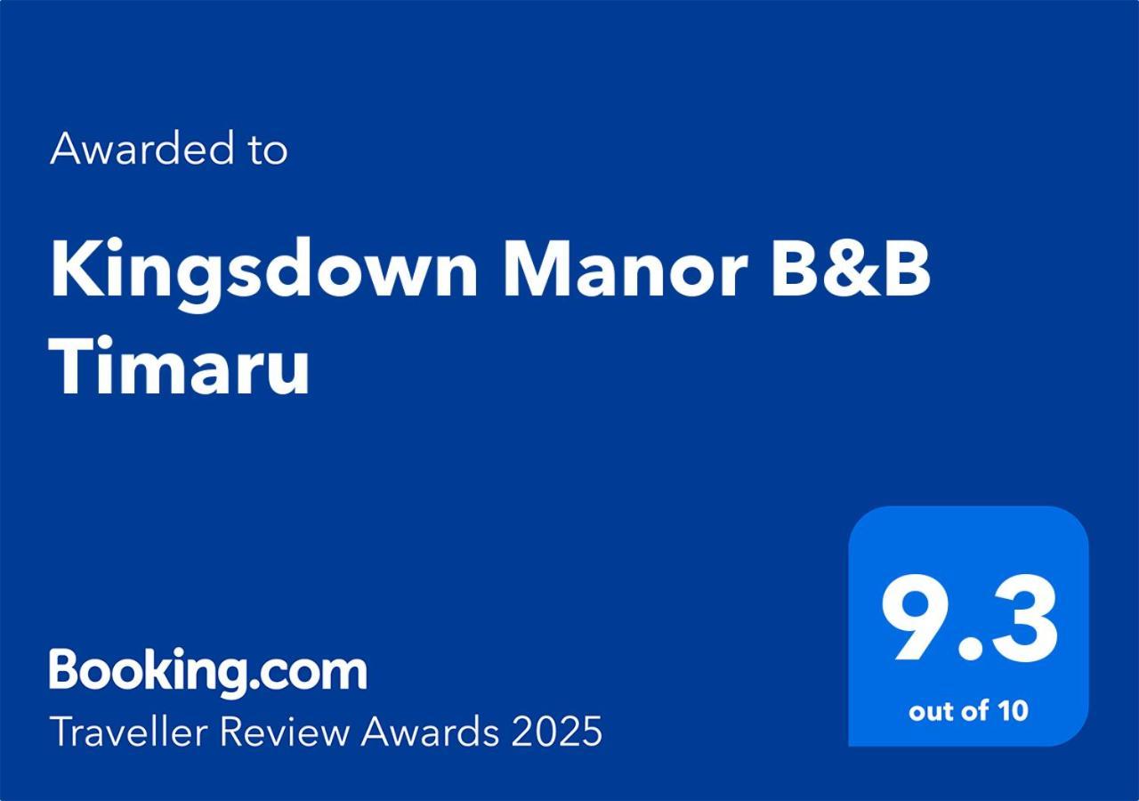 Kingsdown Manor B&B Timaru Zewnętrze zdjęcie